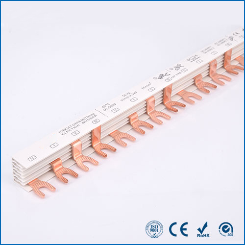 Insulated FORK type busbar 4P