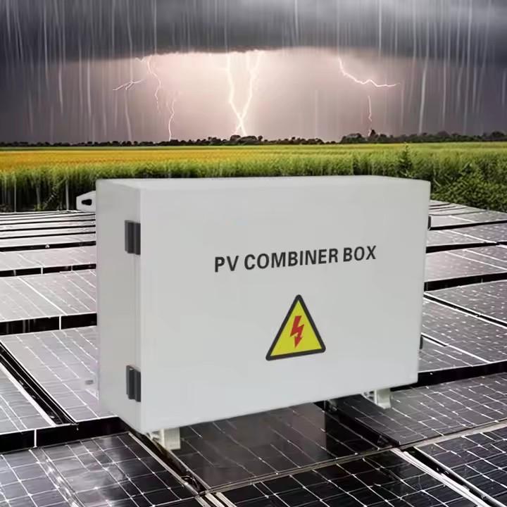 8 String PV DC Combiner Box IP65 Waterproof For Solar System