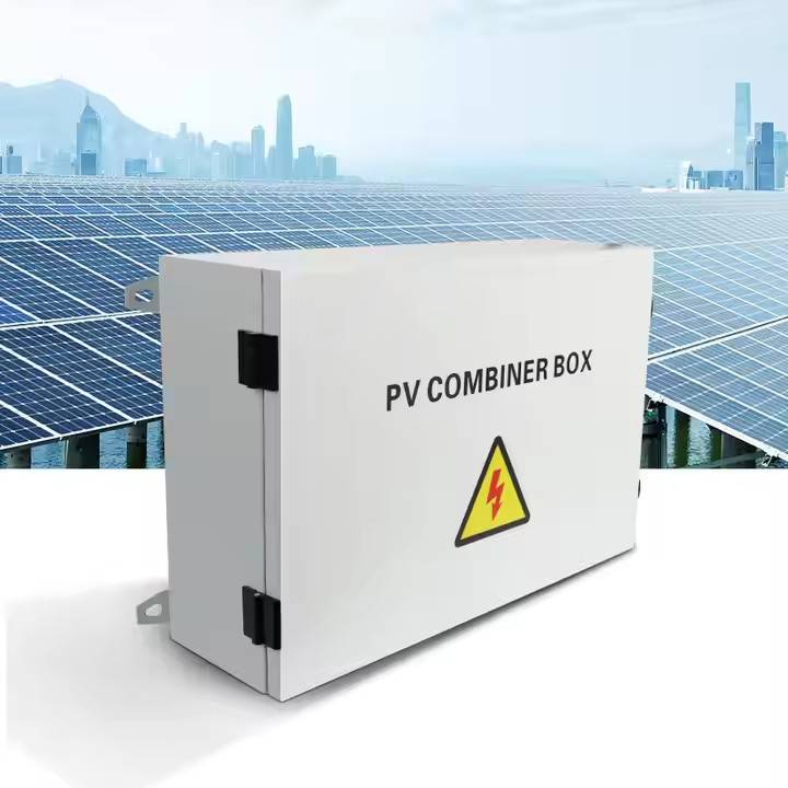 Solar PV Combiner Box DC Combination Lock Box 2 4 6 8 12 strings