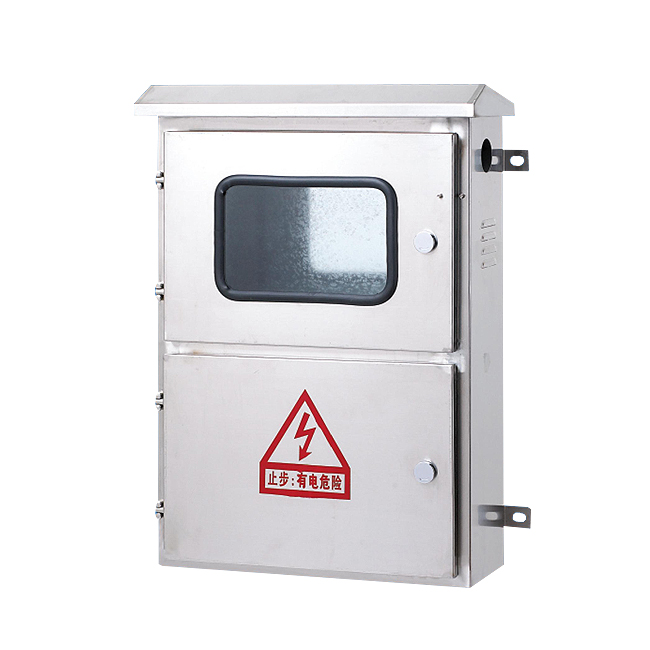 Stainless steel three-phase meter box