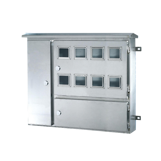 Stainless steel single-phase meter box